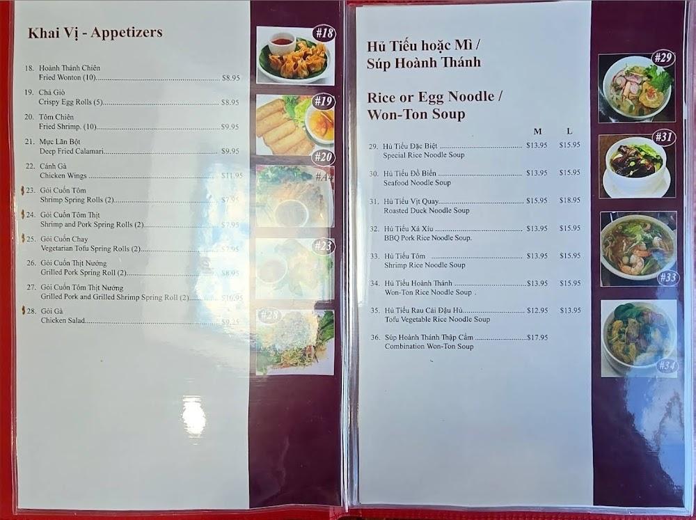 Pho Bac Hoa Viet Menu image 3